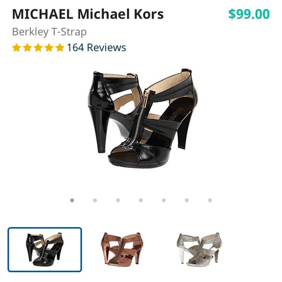 Michael Kors Shoes - Michael Kors Berkley T-Strap Sandals